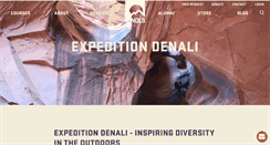 Desktop Screenshot of expeditiondenali.nols.edu