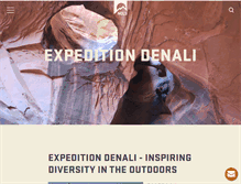 Tablet Screenshot of expeditiondenali.nols.edu